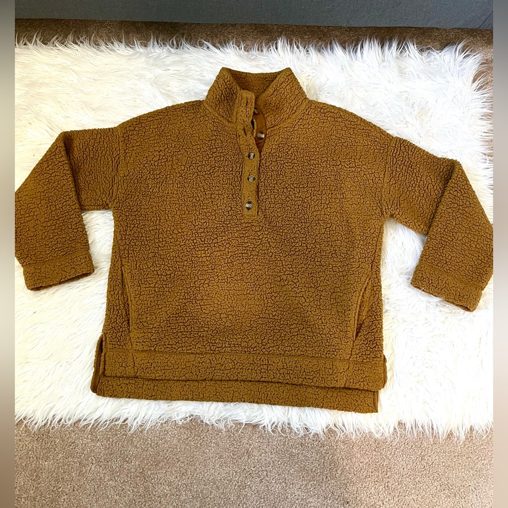 Aerie sherpa sweatshirt